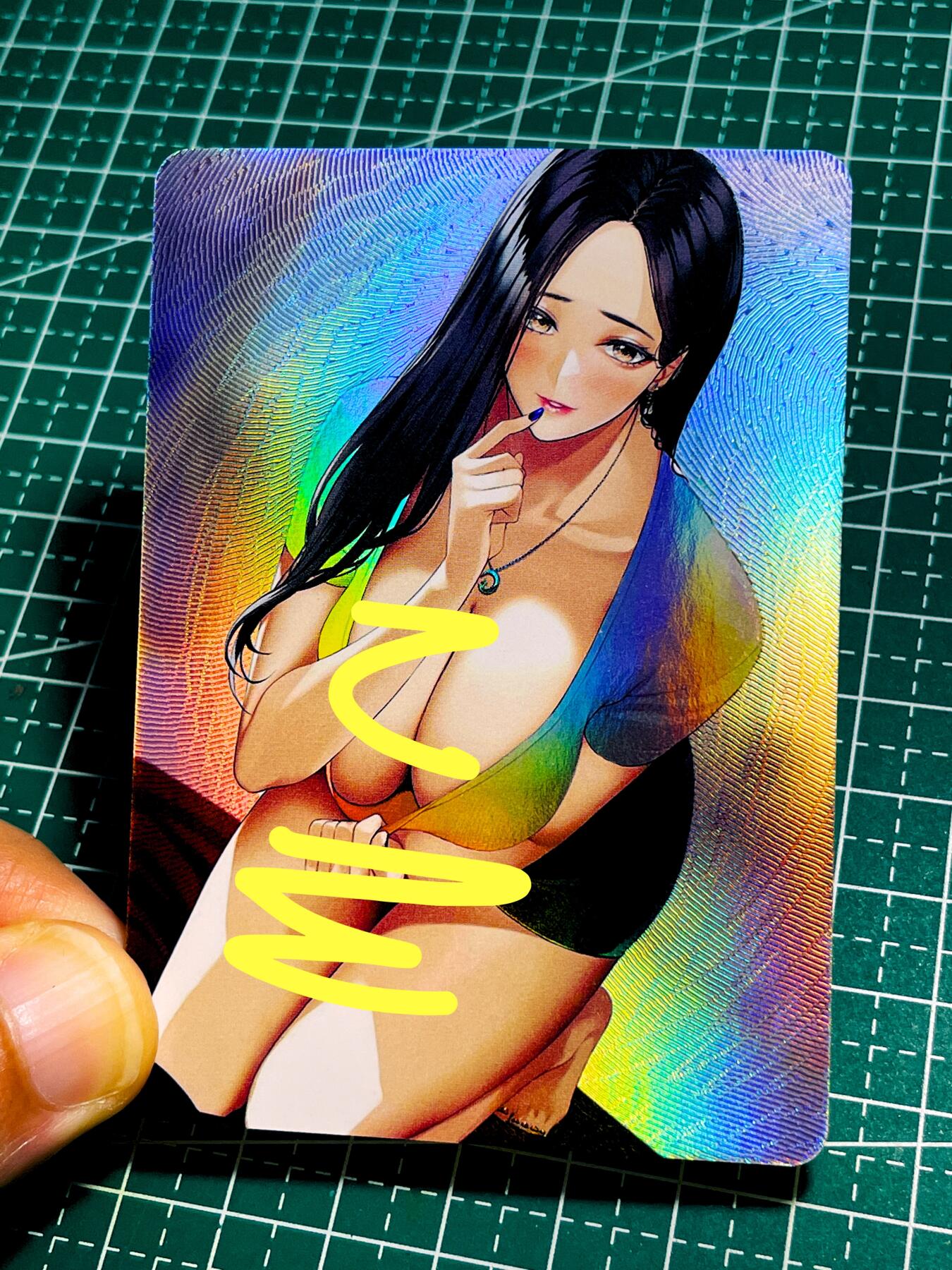 【关注参拍有赠卡】显眼宝31期  9.10日晚9:30截止 逝者如斯夫不舍昼夜 韩漫办公室御姐 散配一枚  折光彩闪 63*88