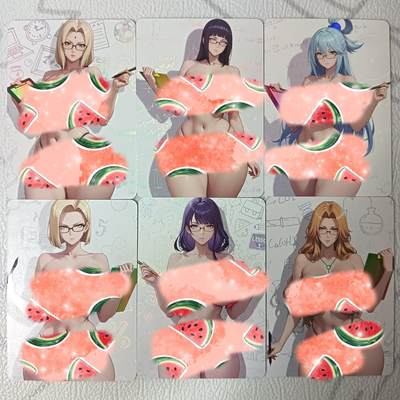 花开卡拍第38期（9月14号周日截拍，品控勿拍!!!拍品不寄存，运费5元，自制卡难免瑕疵，可能存在轻微撞角爆边等出厂瑕疵，品控介意勿拍！） - 墨卡文创 大雷教学篇 6张艺术卡 折光彩闪