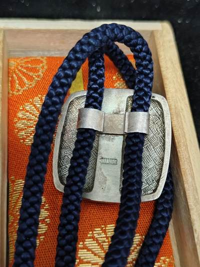 0元起拍勋章 第294期 咸鱼国勋章拍卖专场 9月14日（周日）下午6：00开始 日本纯银镶嵌天然钻石 波洛领带