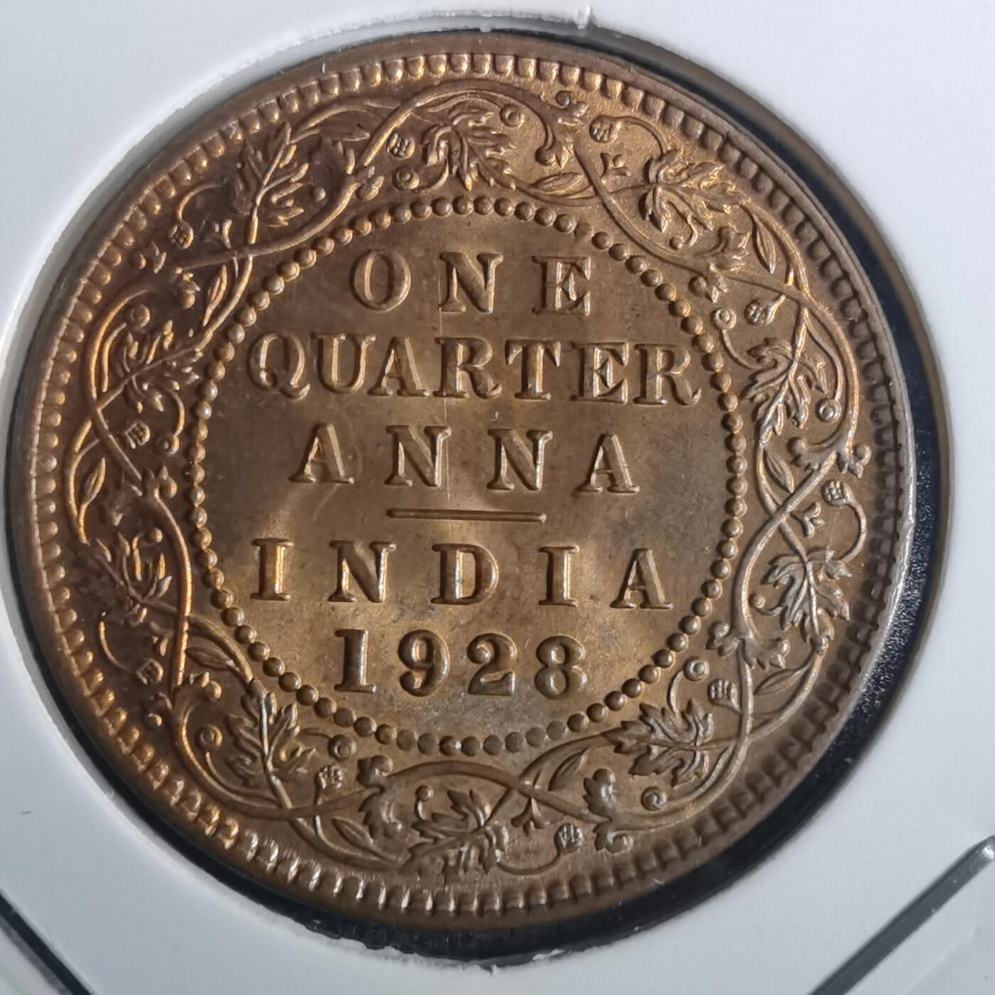 沼泽如烟--第836场 英属印度1928年¼安娜