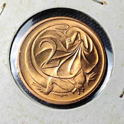 KK钱币收藏小铺 第335场 2月预留时间 周末发货 - 1984澳大利亚2分 好品铜币