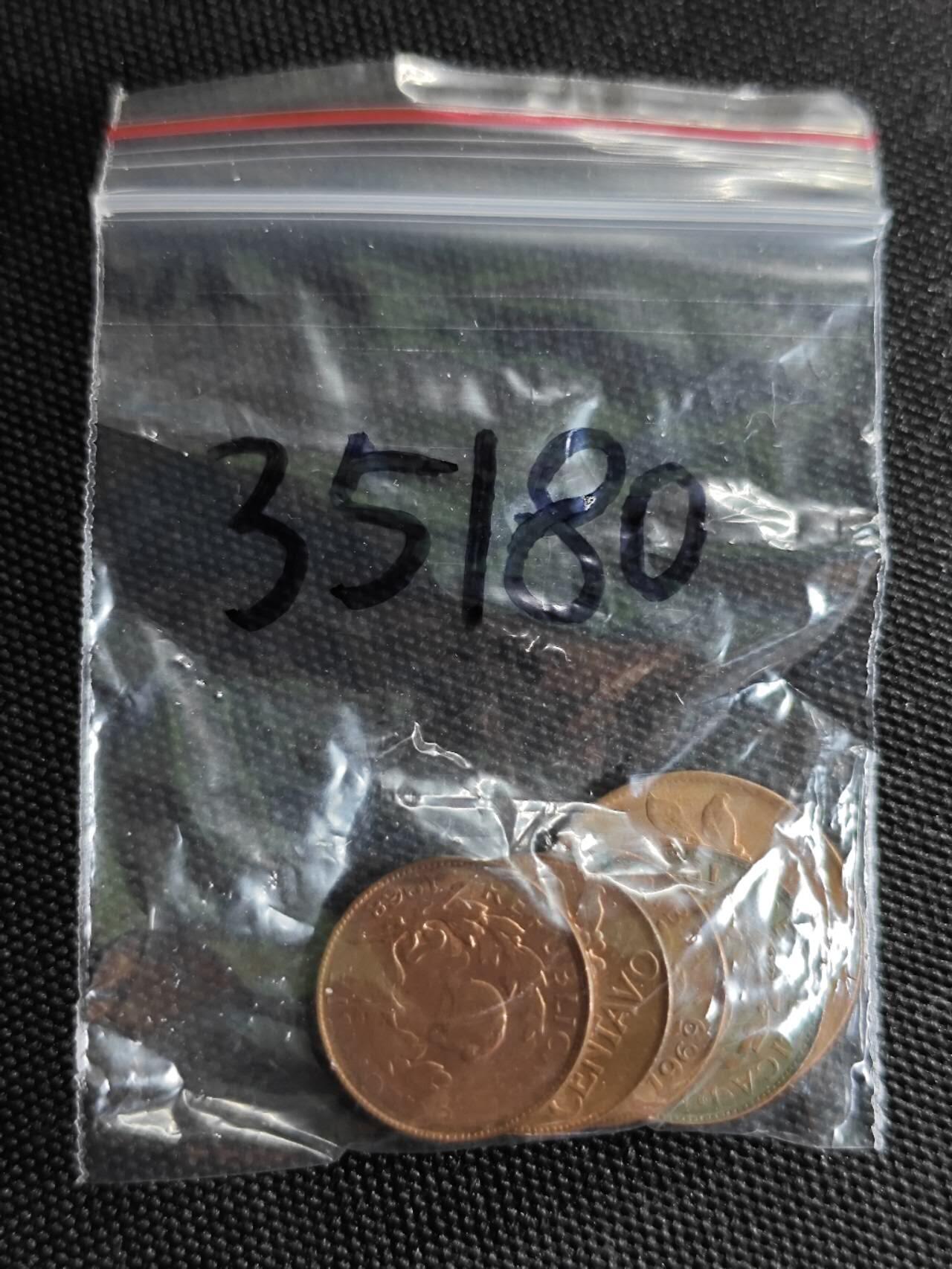 KK钱币收藏小铺 第335场 2月预留时间 周末发货  哥伦比亚自由帽 1分，5分铜币一组5枚