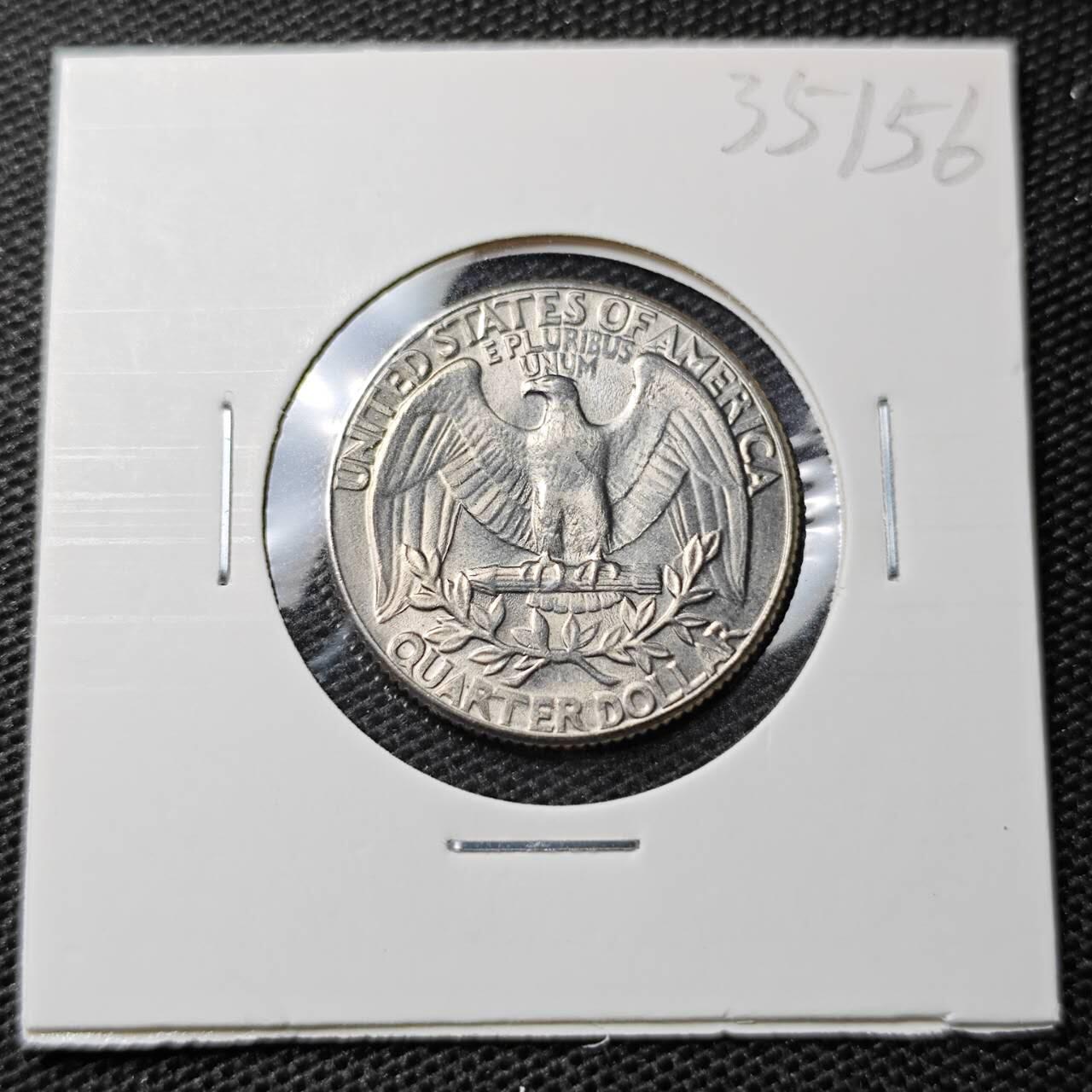 KK钱币收藏小铺 第335场 2月预留时间 周末发货 1973美国25分 好品