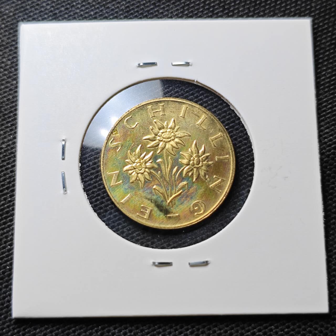 KK钱币收藏小铺 第334期 2月预留时间 周末发货  1976奥地利1先令铜币 精制币