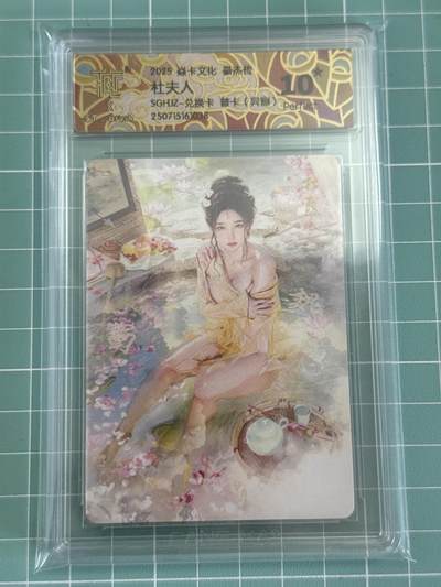 卡牌发烧友第十五期（收拍品，不寄存，23:10截拍，国潮卡牌专场） - 焱卡文化 豪杰传 杜夫人 普卡异画 10星