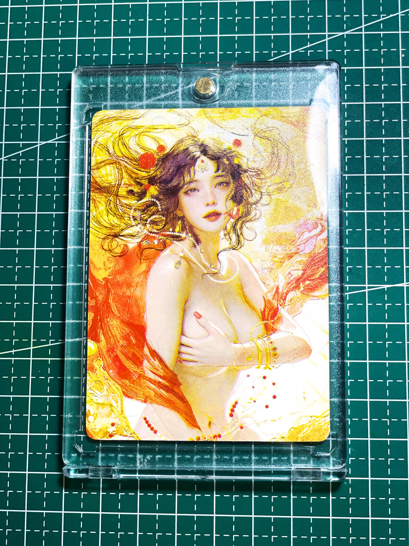 【关注参拍有赠卡】显眼宝31期  9.10日晚9:30截止 逝者如斯夫不舍昼夜 【带卡砖】燎原卡牌 焱卡文化 人间传 太虚幻境 秦可卿 大头近景卡一张  63*88