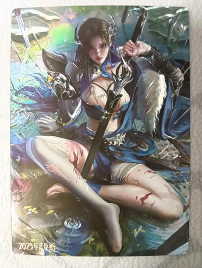 花开卡拍第38期（9月14号周日截拍，品控勿拍!!!拍品不寄存，运费5元，自制卡难免瑕疵，可能存在轻微撞角爆边等出厂瑕疵，品控介意勿拍！） - 卡玩帕克满赠卡 平阳公主 镭雕工艺