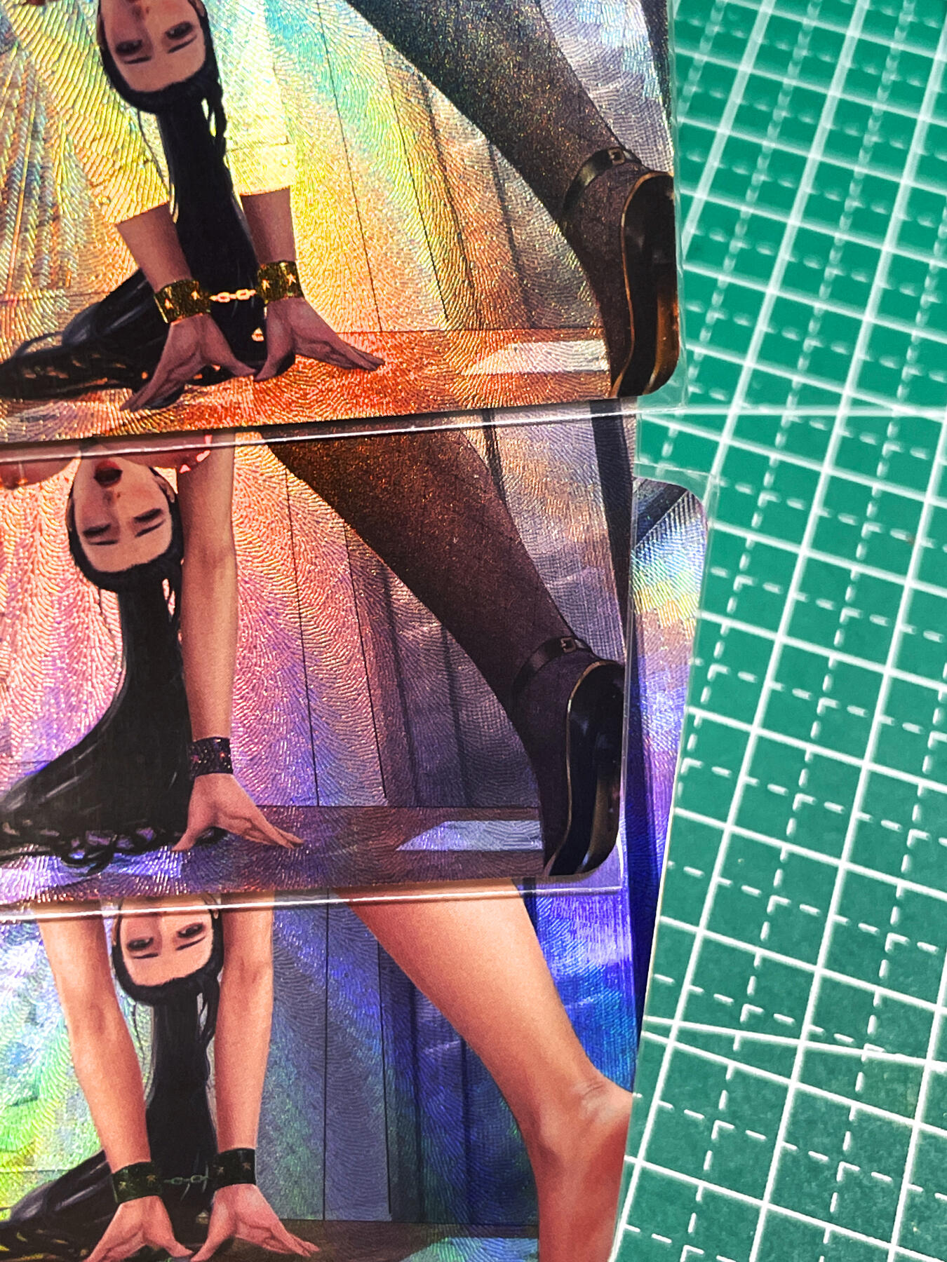 【关注参拍有赠卡】显眼宝31期  9.10日晚9:30截止 逝者如斯夫不舍昼夜 嘎嘎鸭 经典柳美兰 三渐变3张  折光彩闪 小卡尺寸