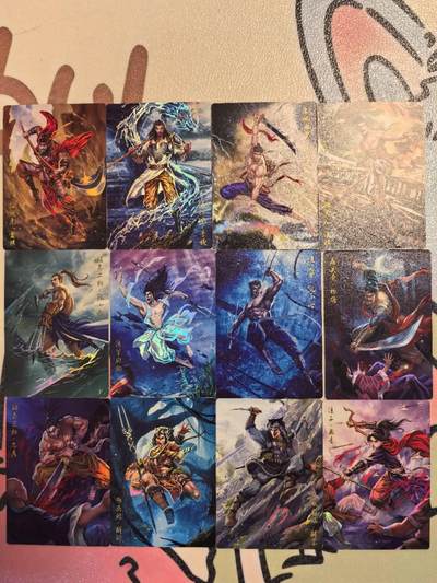 丫丫卡拍-场主生日🎂全场包邮（3月1日22：00截拍） 豪卡水浒【忠义】天罡36星一套 （线下独占彩闪）工艺 入册非常好看☆寄