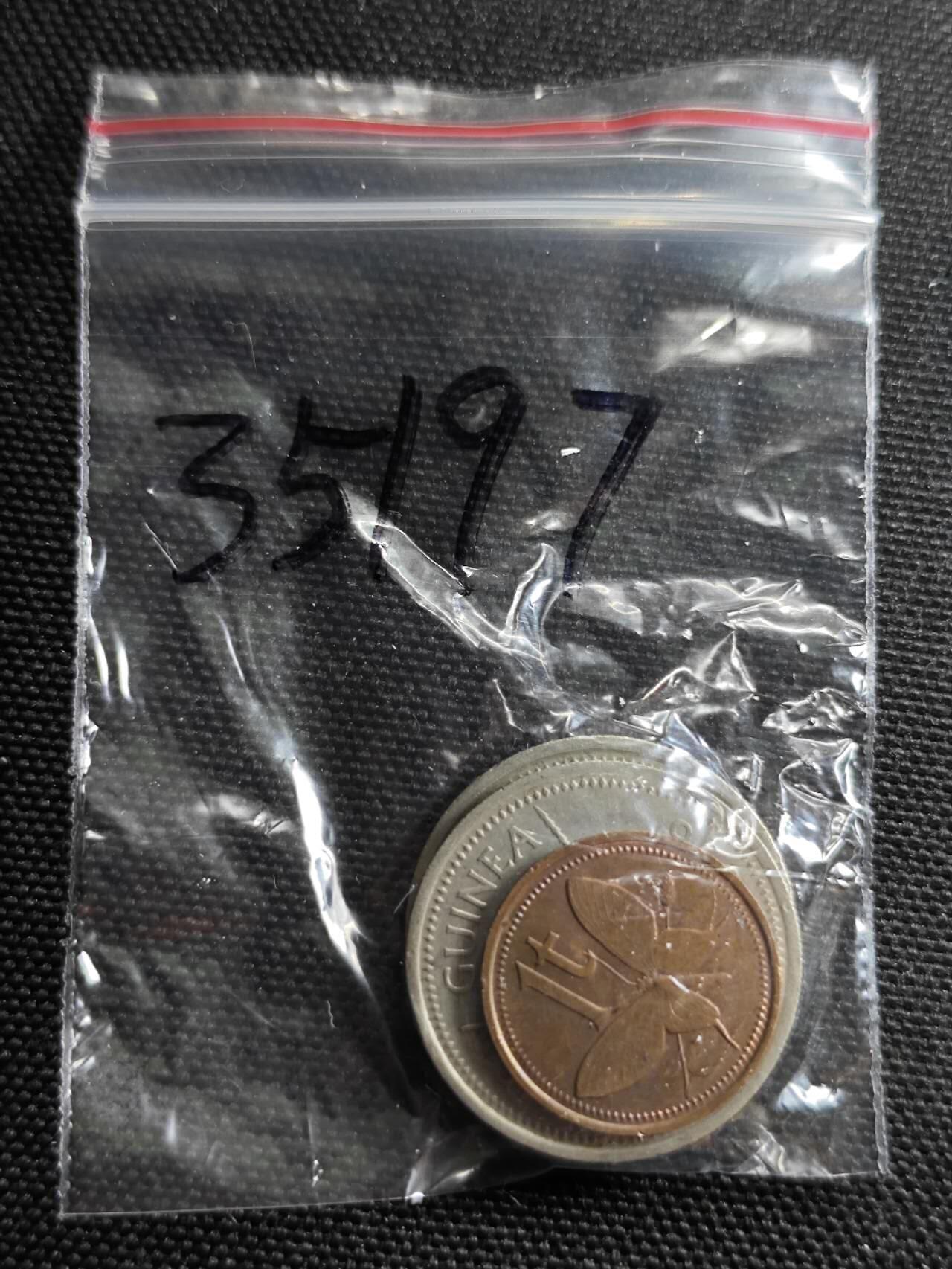 KK钱币收藏小铺 第335场 2月预留时间 周末发货  巴布内亚新几内亚3枚一组
