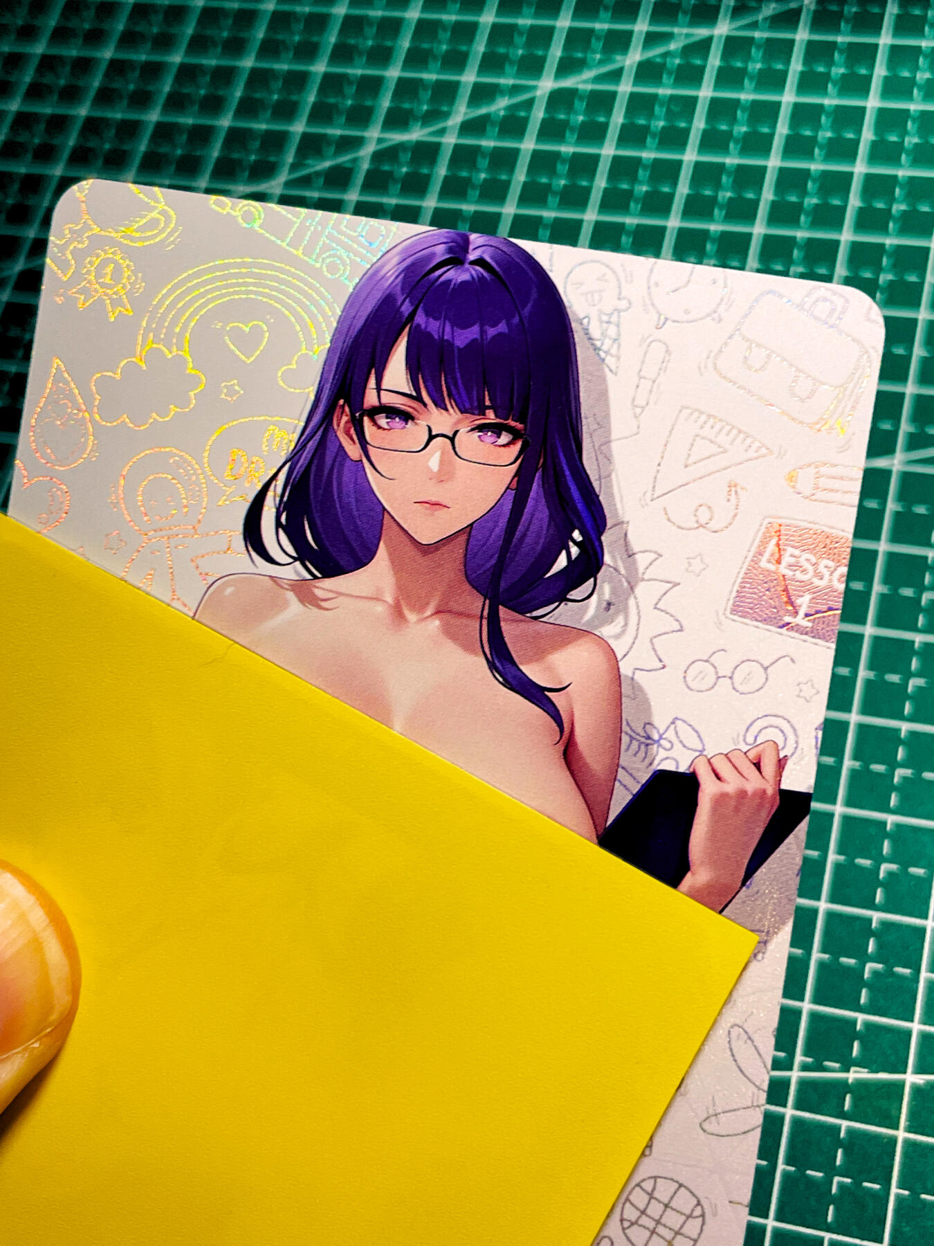 【关注参拍有赠卡】显眼宝31期  9.10日晚9:30截止 逝者如斯夫不舍昼夜 动漫 雷电将军 经典人物角色艺术立绘卡 颜值很高  折光彩闪   大卡尺寸  63*88