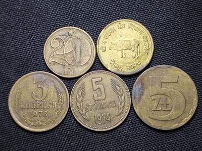 KK钱币收藏小铺 第335场 2月预留时间 周末发货 -  铜币一组5枚