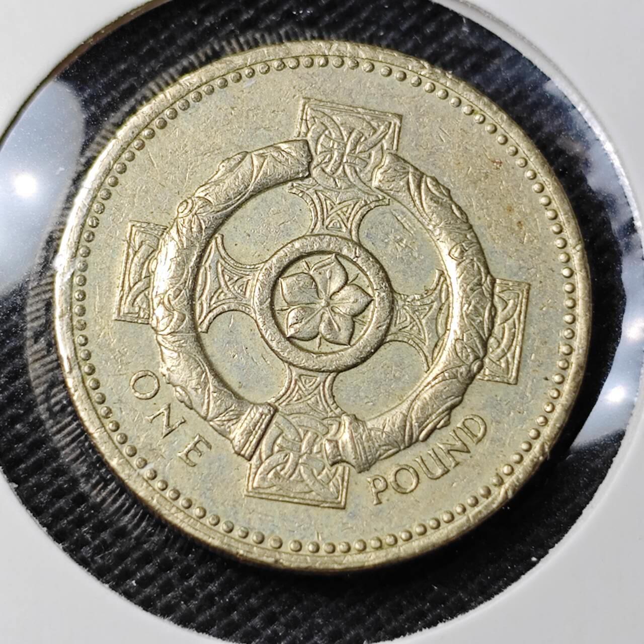 KK钱币收藏小铺 第335场 2月预留时间 周末发货 1996英国1镑 