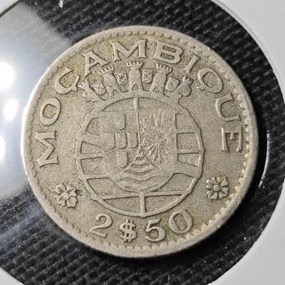 KK钱币收藏小铺 第335场 2月预留时间 周末发货 - 1955葡属莫桑比克2.5埃斯库多