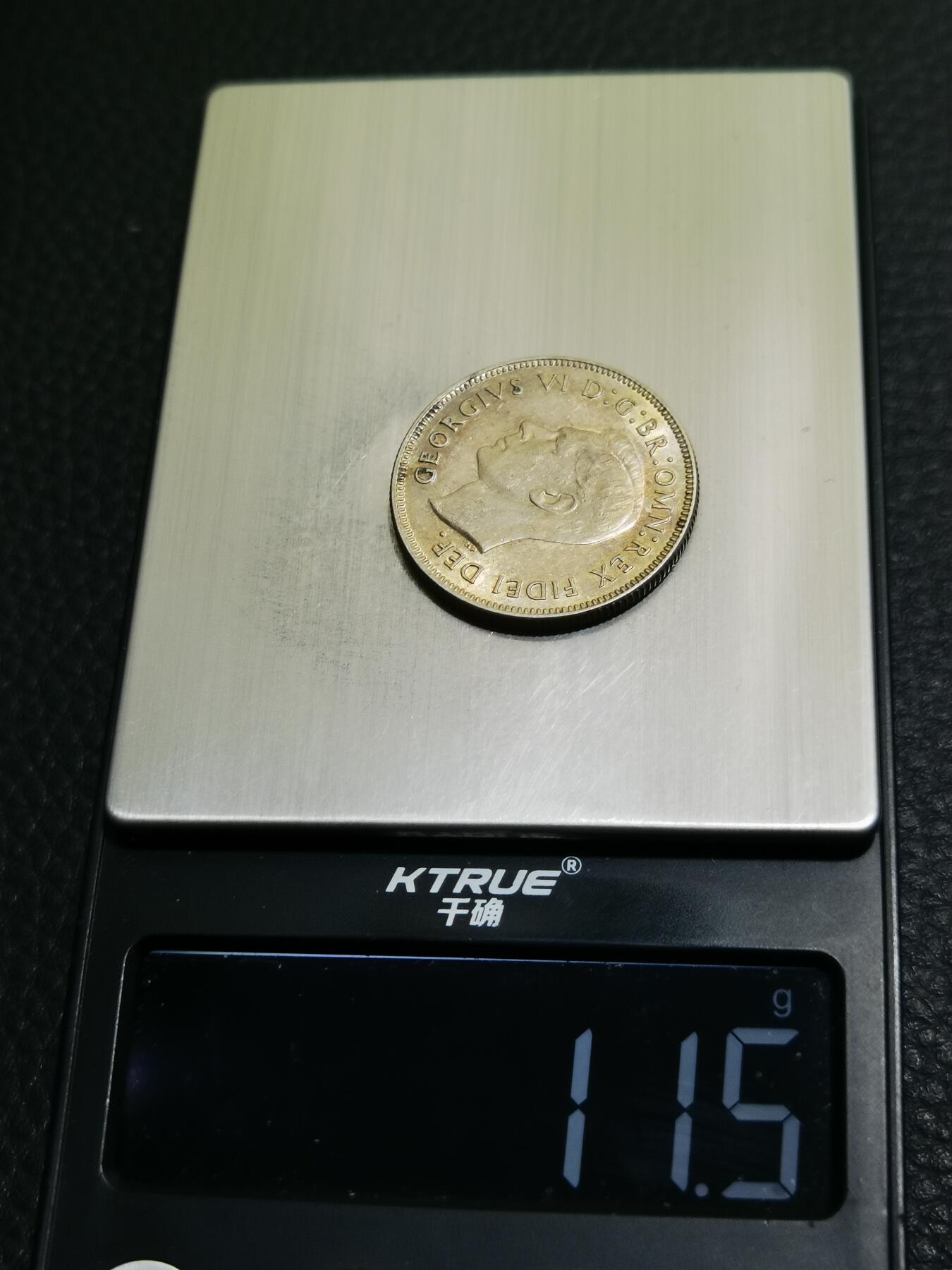 天下钱庄专场欢迎参拍 澳大利亚乔治六世银币