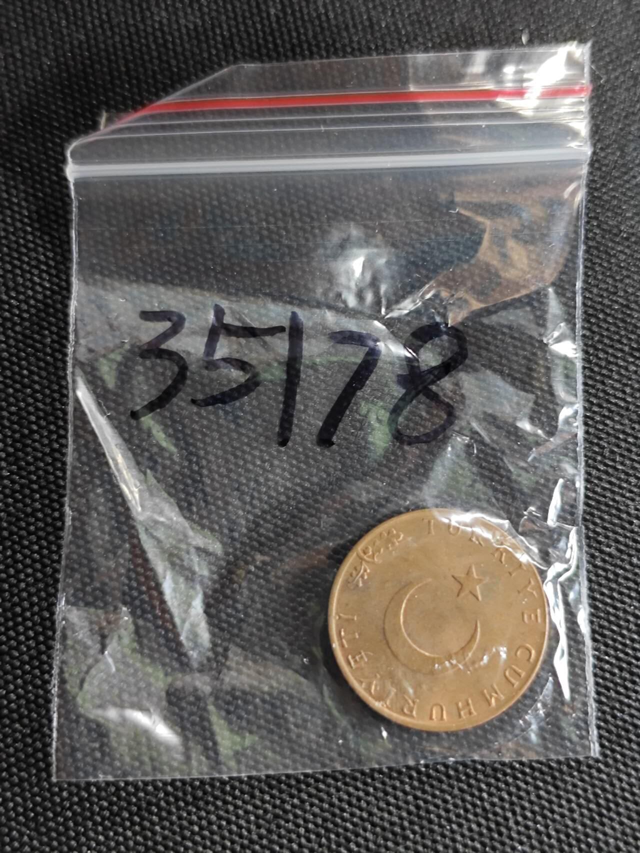 KK钱币收藏小铺 第335场 2月预留时间 周末发货  土耳其铜币2枚
