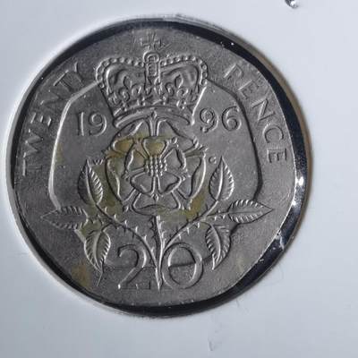 沼泽如烟--第837场 - 英国1996年20便士