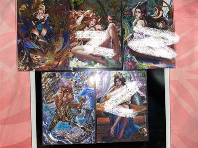 阳大大卡牌拍卖第72期（持续收拍品，周五晚上九点截拍，进群福利早知道） - 魂姬三国炫光典藏卡 5张