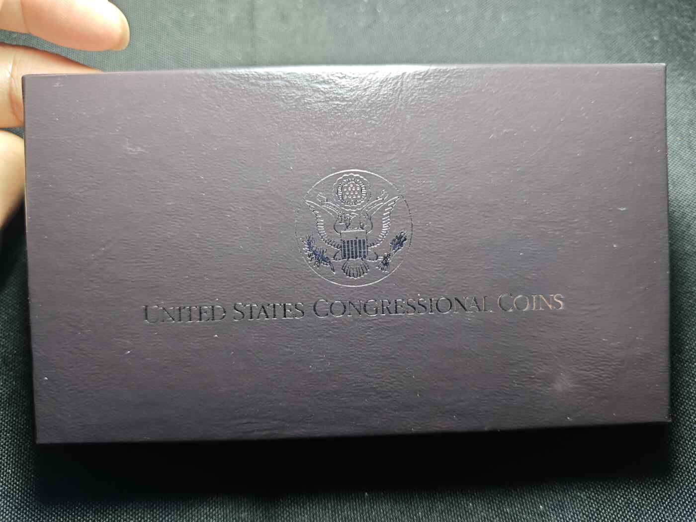 KK钱币收藏小铺 套币专场 2月预留时间 周末发货  1989美国议会200周年纪念套币 精制币 含1元银币 高银！