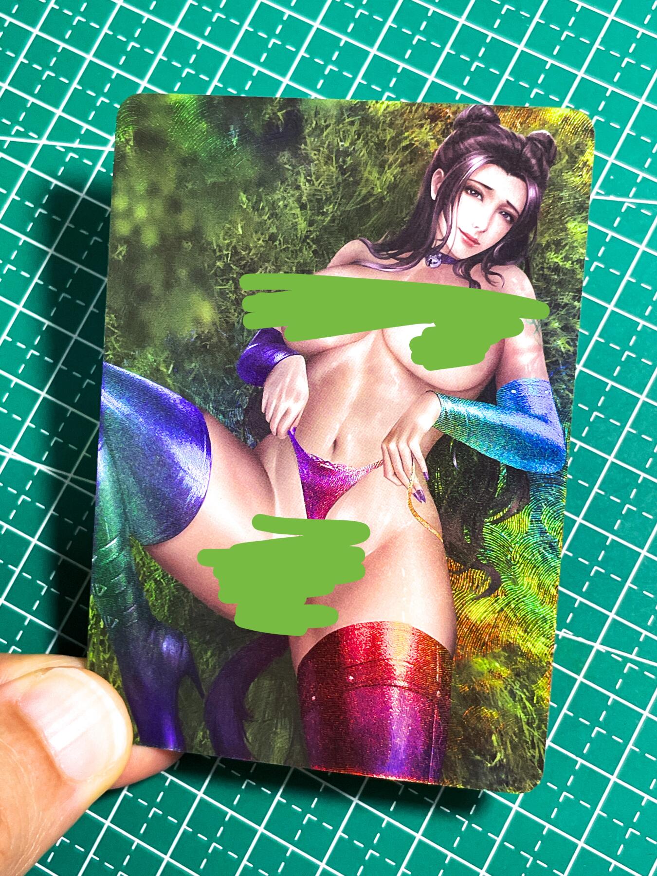 【关注参拍有赠卡】显眼宝31期  9.10日晚9:30截止 逝者如斯夫不舍昼夜 墨卡经典古风系列 散配1张 折光彩闪工艺  大卡尺寸  63*88