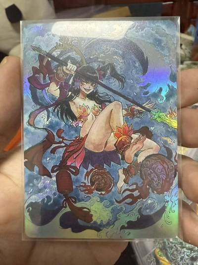 龙虎卡牌第五十四场 （无佣金，满120包邮，欢迎送拍） - 彩闪卡 启读文化 沈鑫 - 哪吒闹海