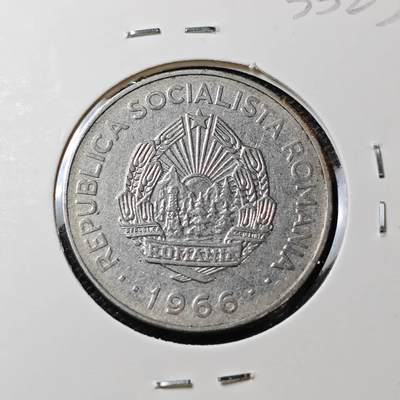 KK钱币收藏小铺 第335场 2月预留时间 周末发货 - 1966罗马尼亚3列伊 