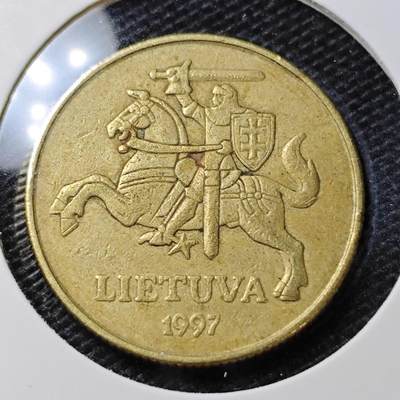 KK钱币收藏小铺 第335场 2月预留时间 周末发货 - 1997立陶宛50分