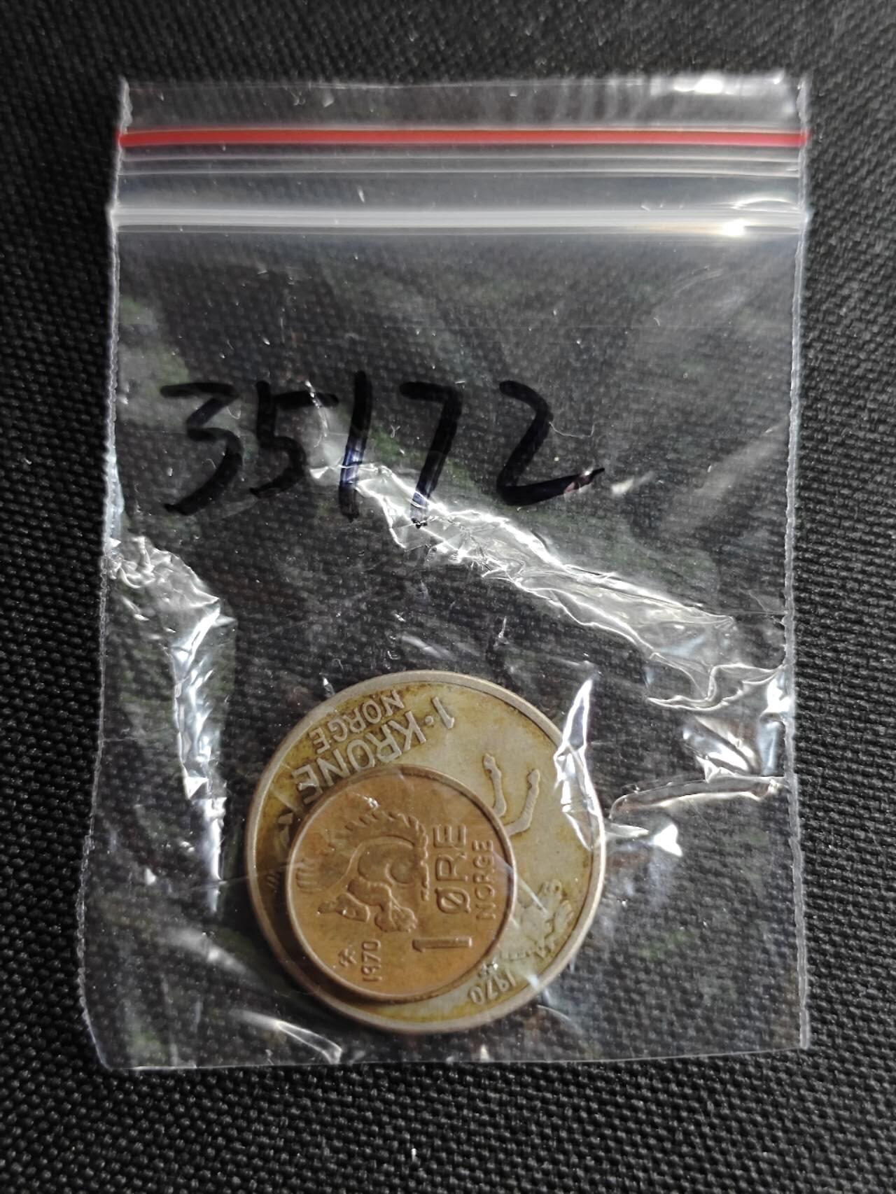 KK钱币收藏小铺 第335场 2月预留时间 周末发货  挪威动物版2枚