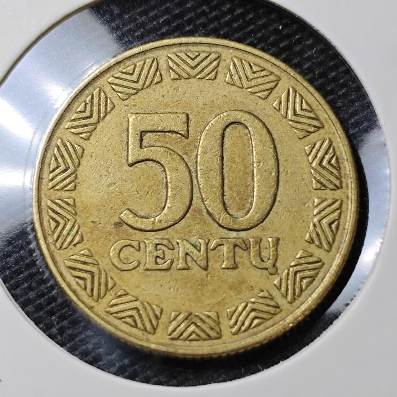 KK钱币收藏小铺 第335场 2月预留时间 周末发货 1997立陶宛50分