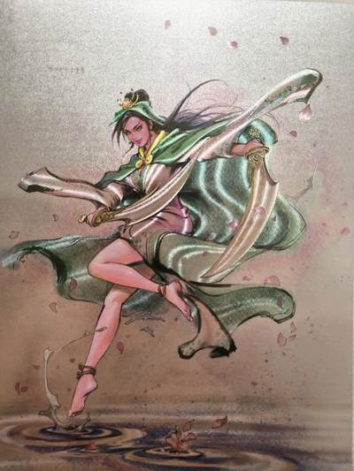 阳大大卡牌拍卖第71期（持续收拍品，周五晚上九点截拍，进群福利早知道） - 港漫水浒 夏伟义 扈三娘 A4卡 311/396