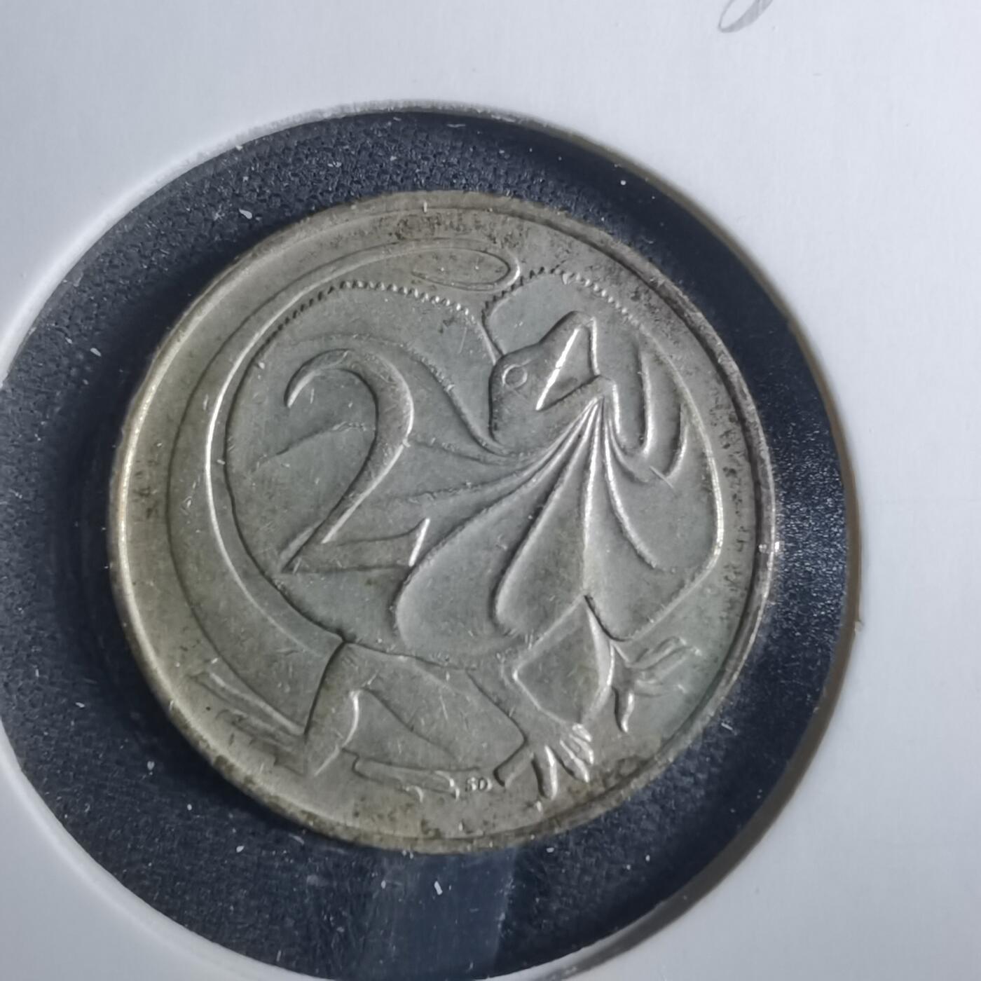 沼泽如烟--第838场 澳大利亚1967年二分银色镀层