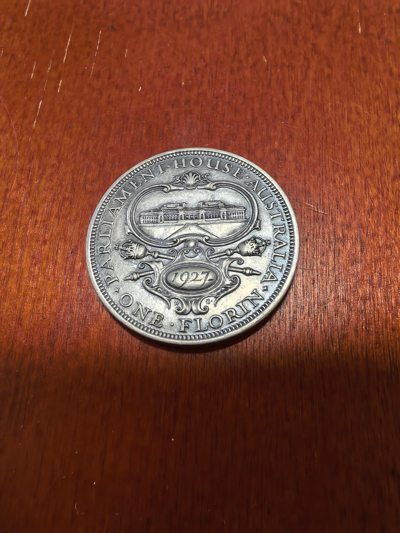 长老汇蛇年精选第四十五场拍卖 1927澳大利亚议会1先令银币