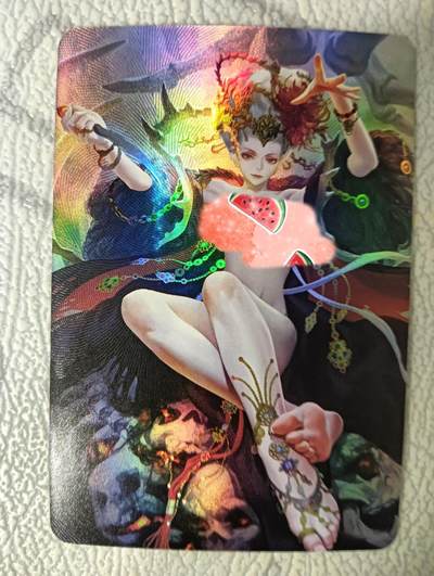 花开卡拍第38期（9月14号周日截拍，品控勿拍!!!拍品不寄存，运费5元，自制卡难免瑕疵，可能存在轻微撞角爆边等出厂瑕疵，品控介意勿拍！） - 青鸾殿 积分兑换卡 艺术卡