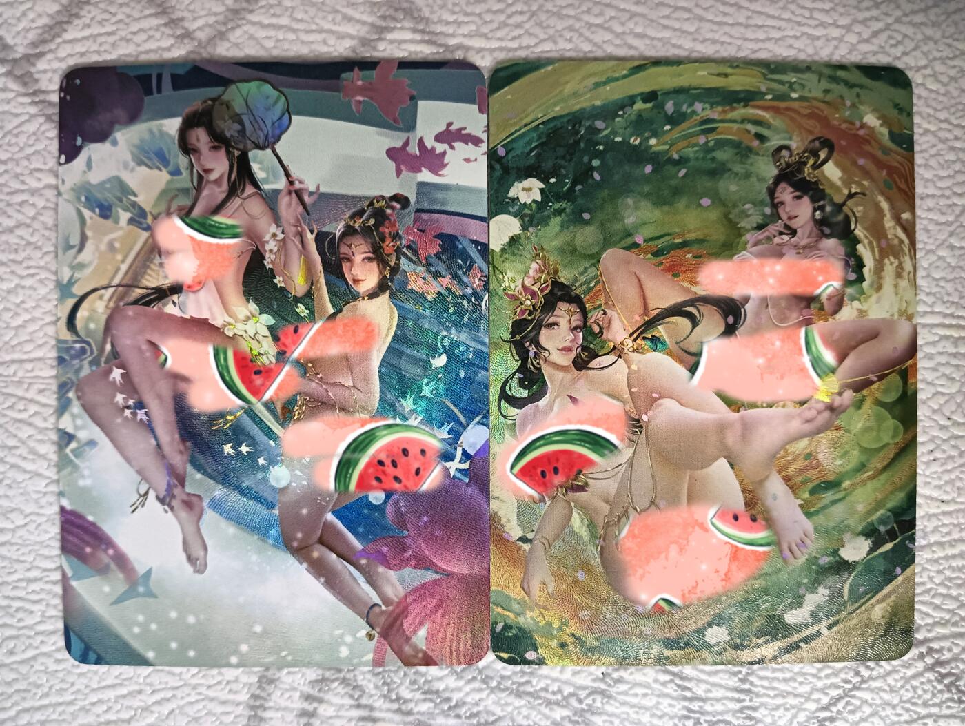 花开卡拍第38期（9月14号周日截拍，品控勿拍!!!拍品不寄存，运费5元，自制卡难免瑕疵，可能存在轻微撞角爆边等出厂瑕疵，品控介意勿拍！）