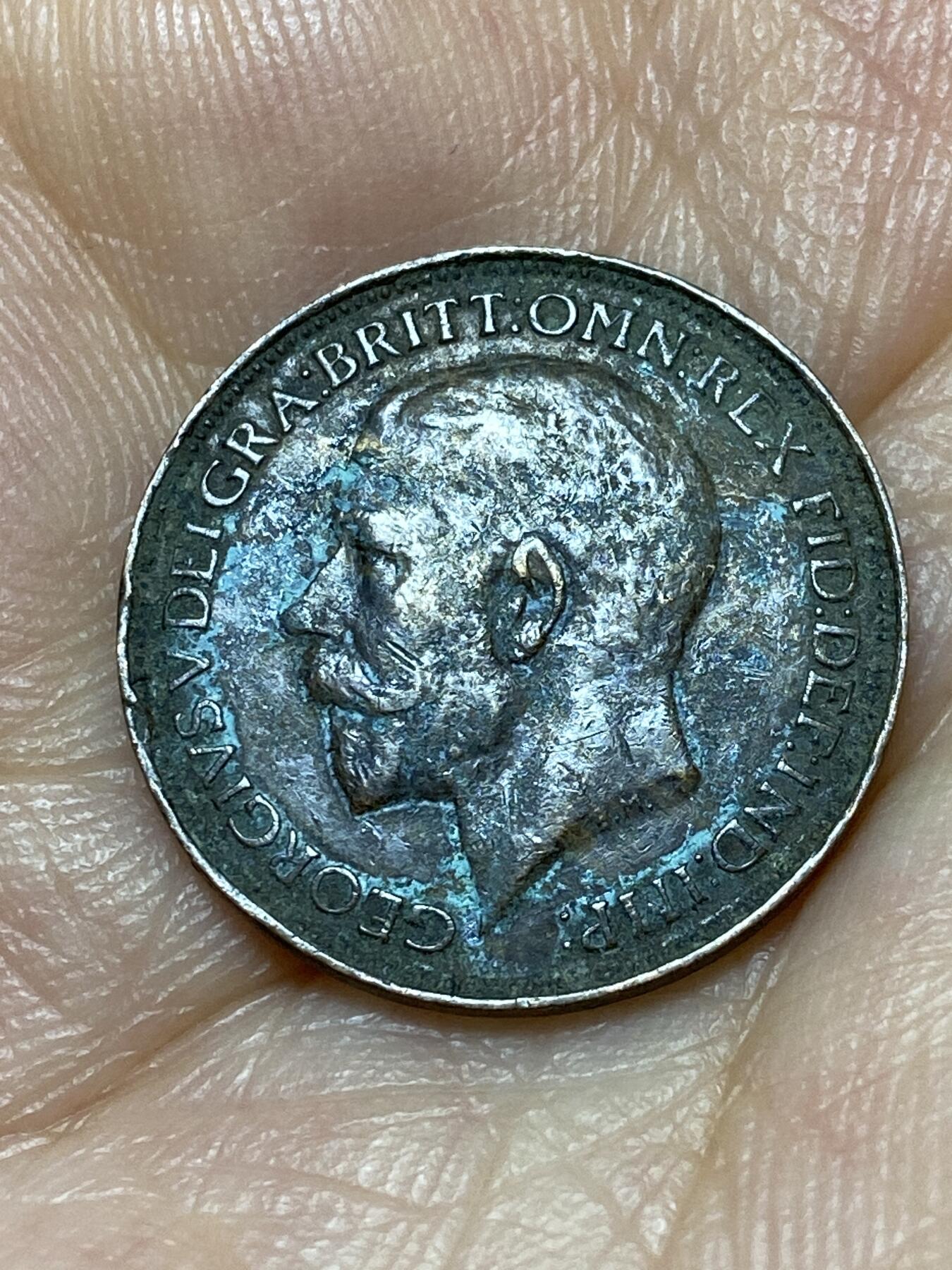 2025年第八十九场(总第一百一十五场）外国好品散币(免佣金) 英国🇬🇧1924年1法新(乔治五世第二版)