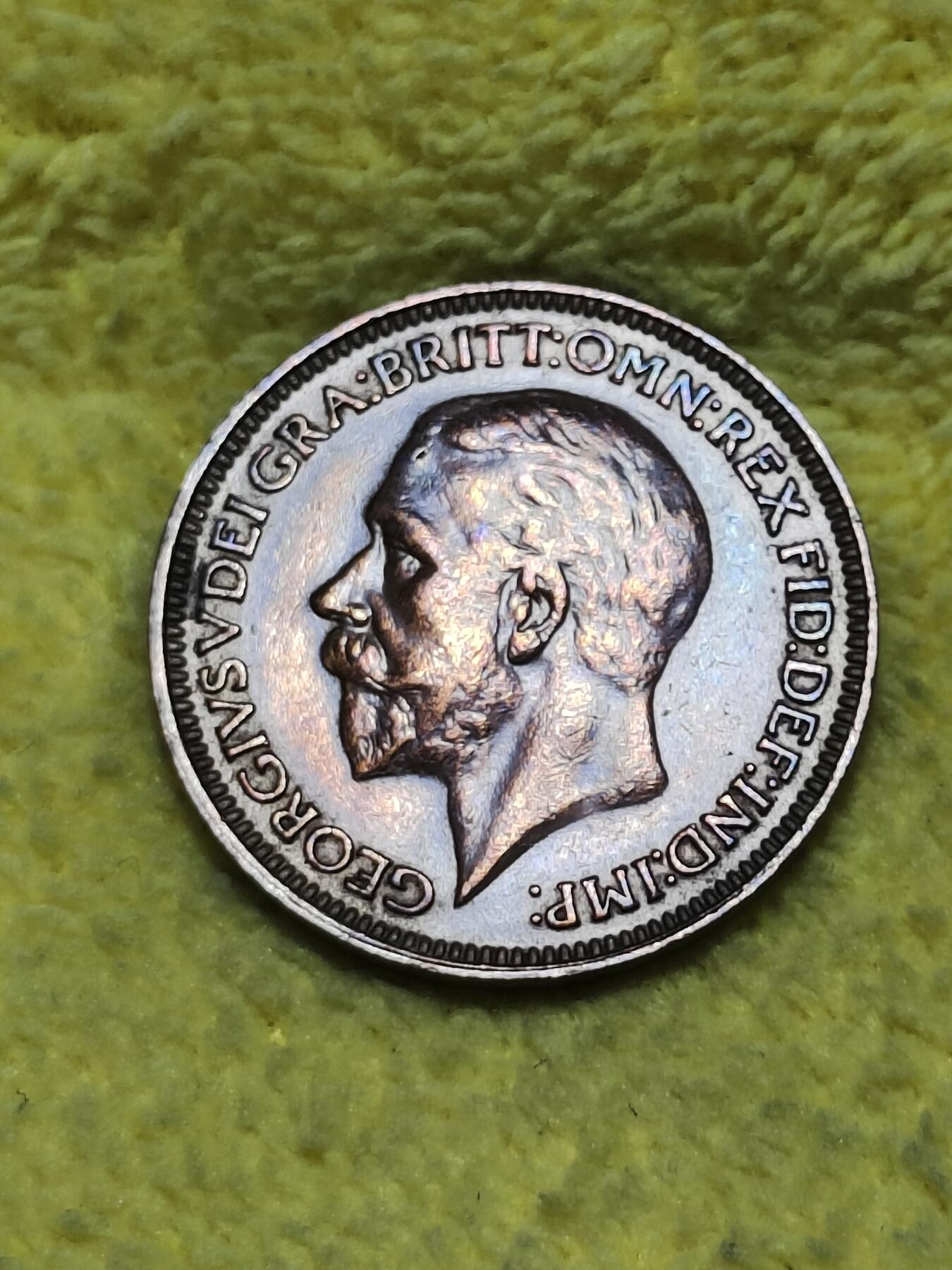 2025年第八十九场(总第一百一十五场）外国好品散币(免佣金) 带光好品–英国🇬🇧1931年1法新(乔治五世第三版)