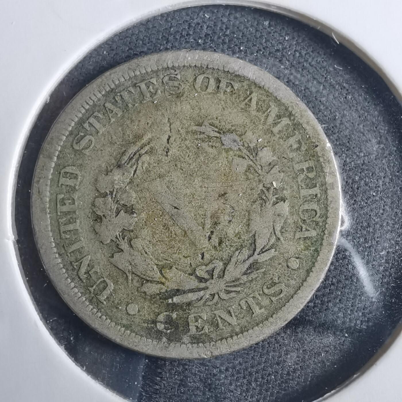 沼泽如烟--第838场 美国1901年五分