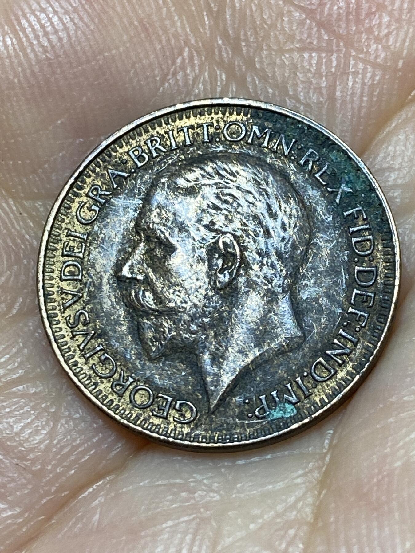 2025年第八十九场(总第一百一十五场）外国好品散币(免佣金) 英国🇬🇧1926年1法新(乔治五世第三版，首发年)