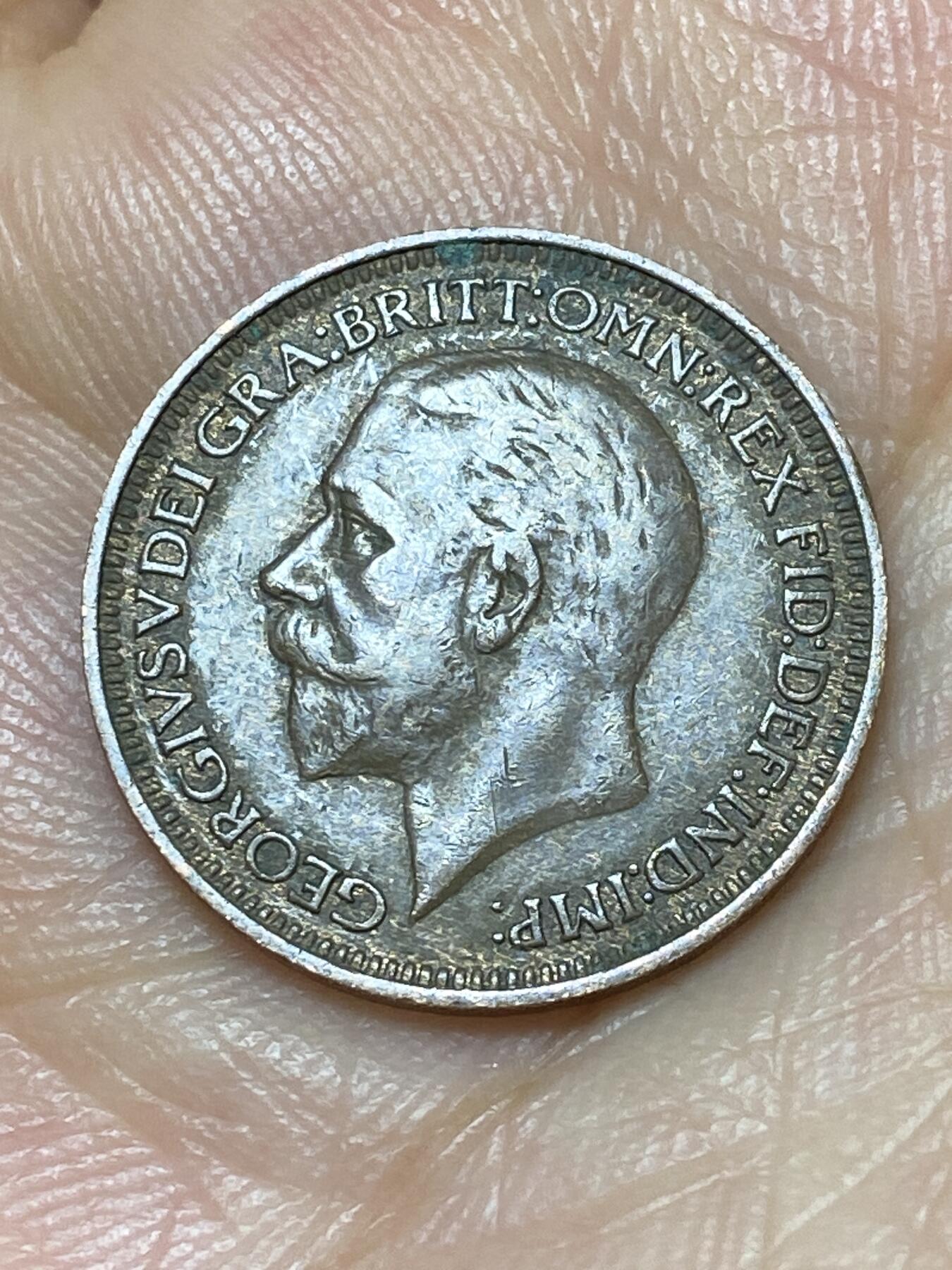 2025年第八十九场(总第一百一十五场）外国好品散币(免佣金) 英国🇬🇧1930年1法新(乔治五世第三版)