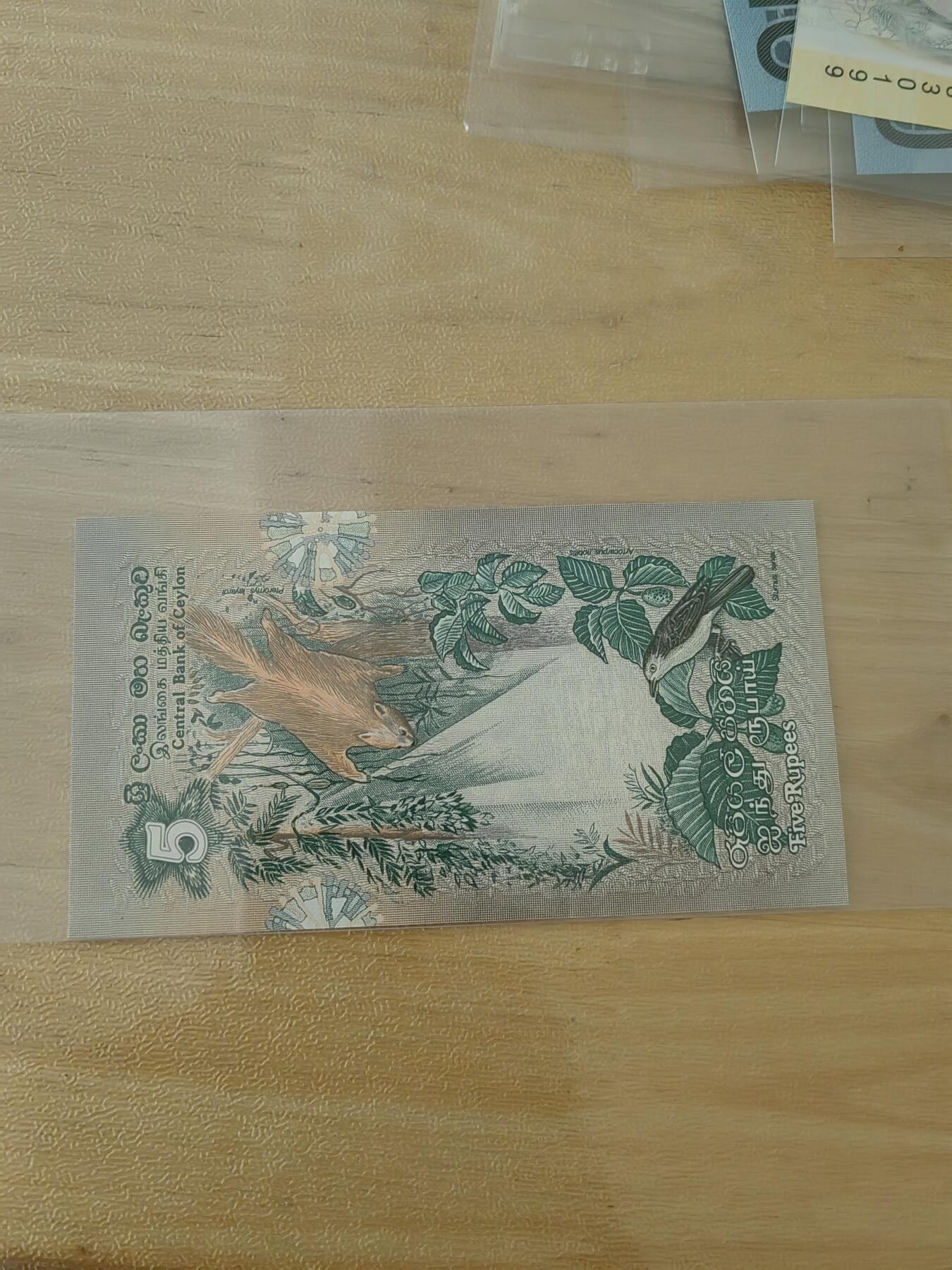 斯努比★部分UNC外币处理 锡兰2 首发F1非常少见 UNC