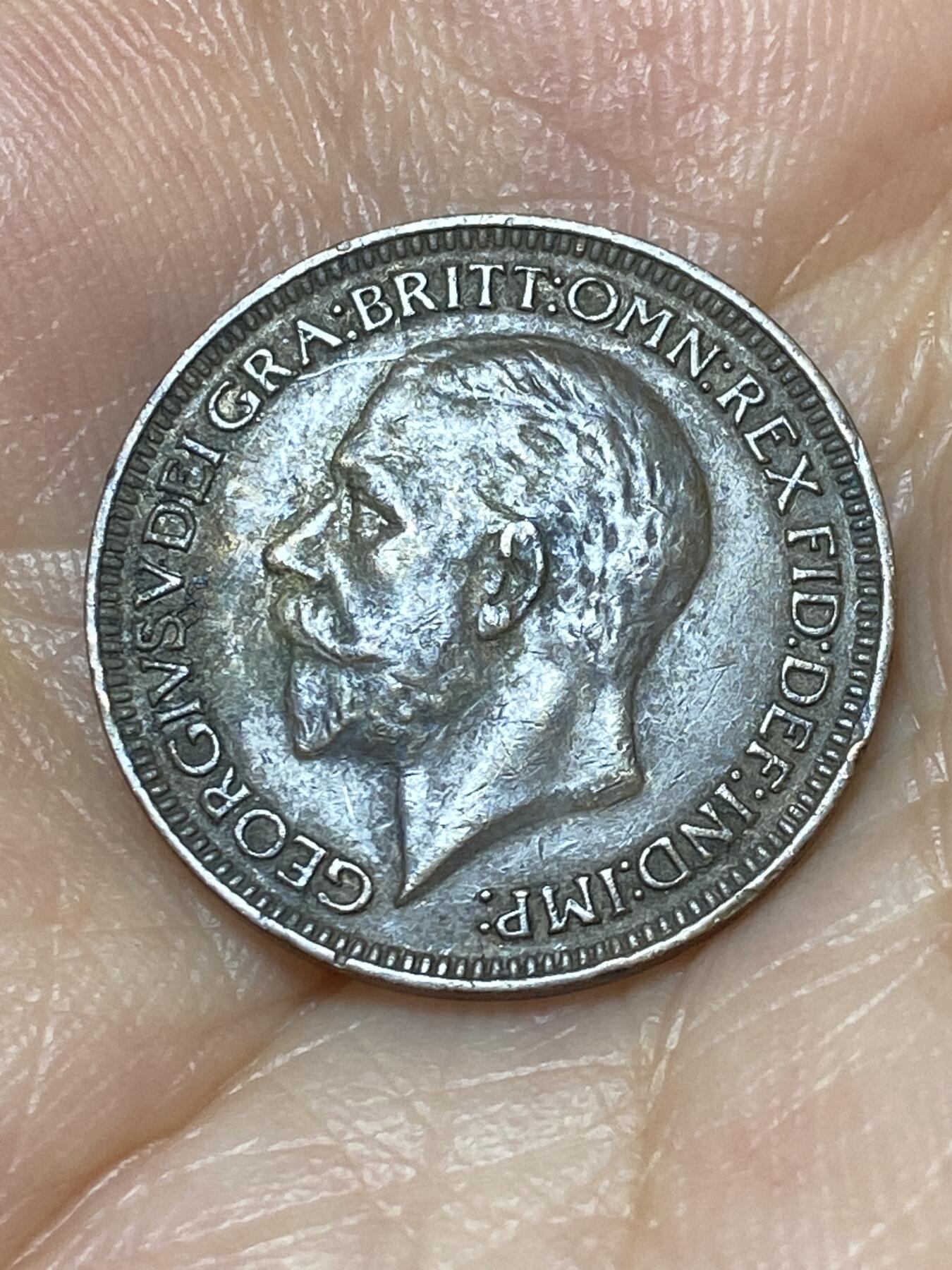 2025年第八十九场(总第一百一十五场）外国好品散币(免佣金) 英国🇬🇧1933年1法新(乔治五世第三版)