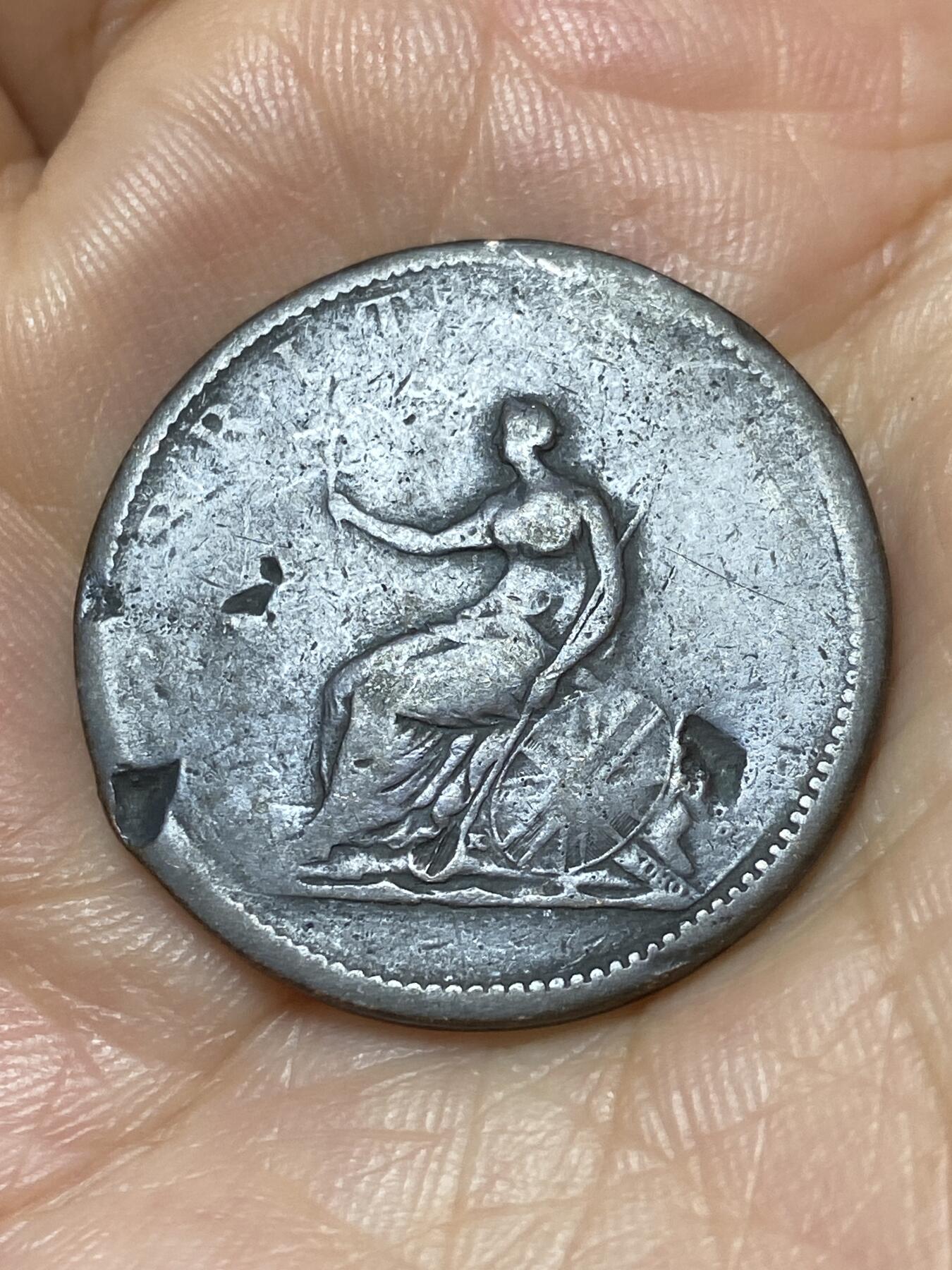 2025年第八十九场(总第一百一十五场）外国好品散币(免佣金) 英国🇬🇧1806年半便士(乔治三世时期，首发年仅发行2年)