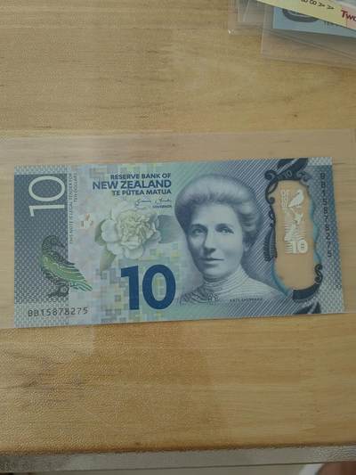 斯努比★部分UNC外币处理 - 新西兰10 UNC