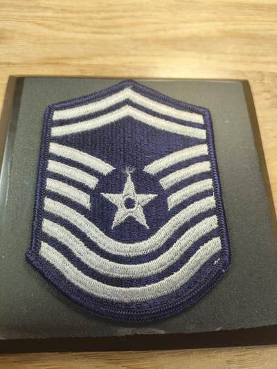 新时代收藏徽章红藏拍卖(第二十六场)  徽章纸品证书杂项 - 美国空军高级军士长臂章