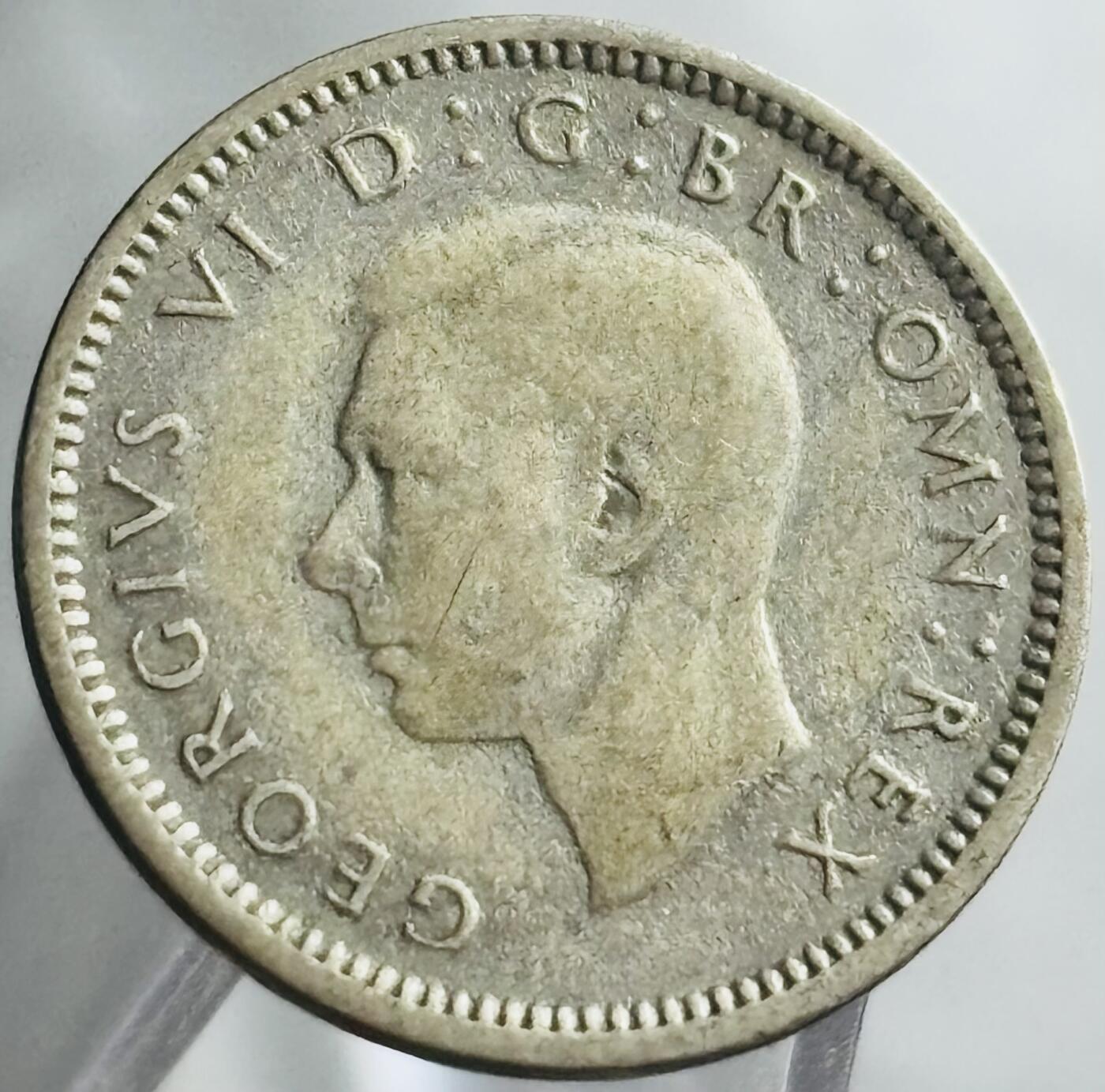 文馨钱币收藏第 271 场， 长期接收代拍品 1941 年英国乔治六世 3 便士银币，首发版 500 银