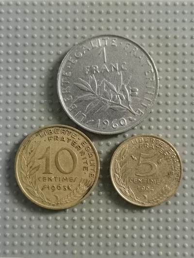2025年第81场各国散币拍卖（总第81场） - 法国3枚