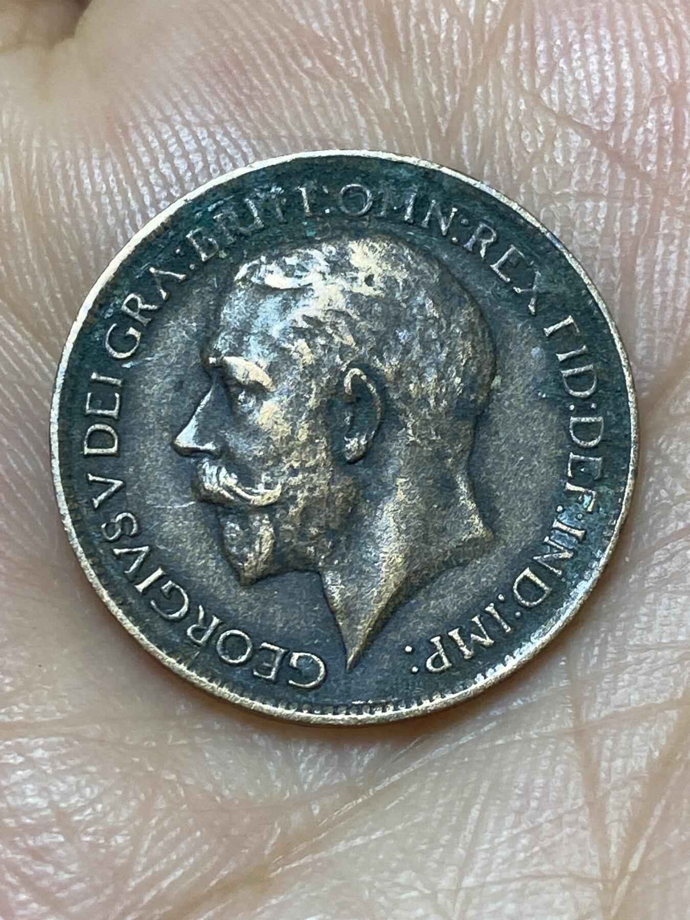 2025年第八十九场(总第一百一十五场）外国好品散币(免佣金) 英国🇬🇧1911年1法新(乔治五世登基年，第一版首发年)