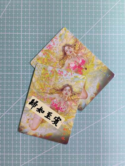 C先生卡牌 第12期 神州百花谱·西游姬·人间传·Art系列(持续收拍品中) - 【普卡】燎原×刷子《人间传》杜十娘 双服饰