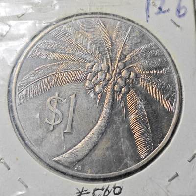 KK钱币收藏小铺 套币专场 2月预留时间 周末发货 -  1974萨摩亚1元克朗形币