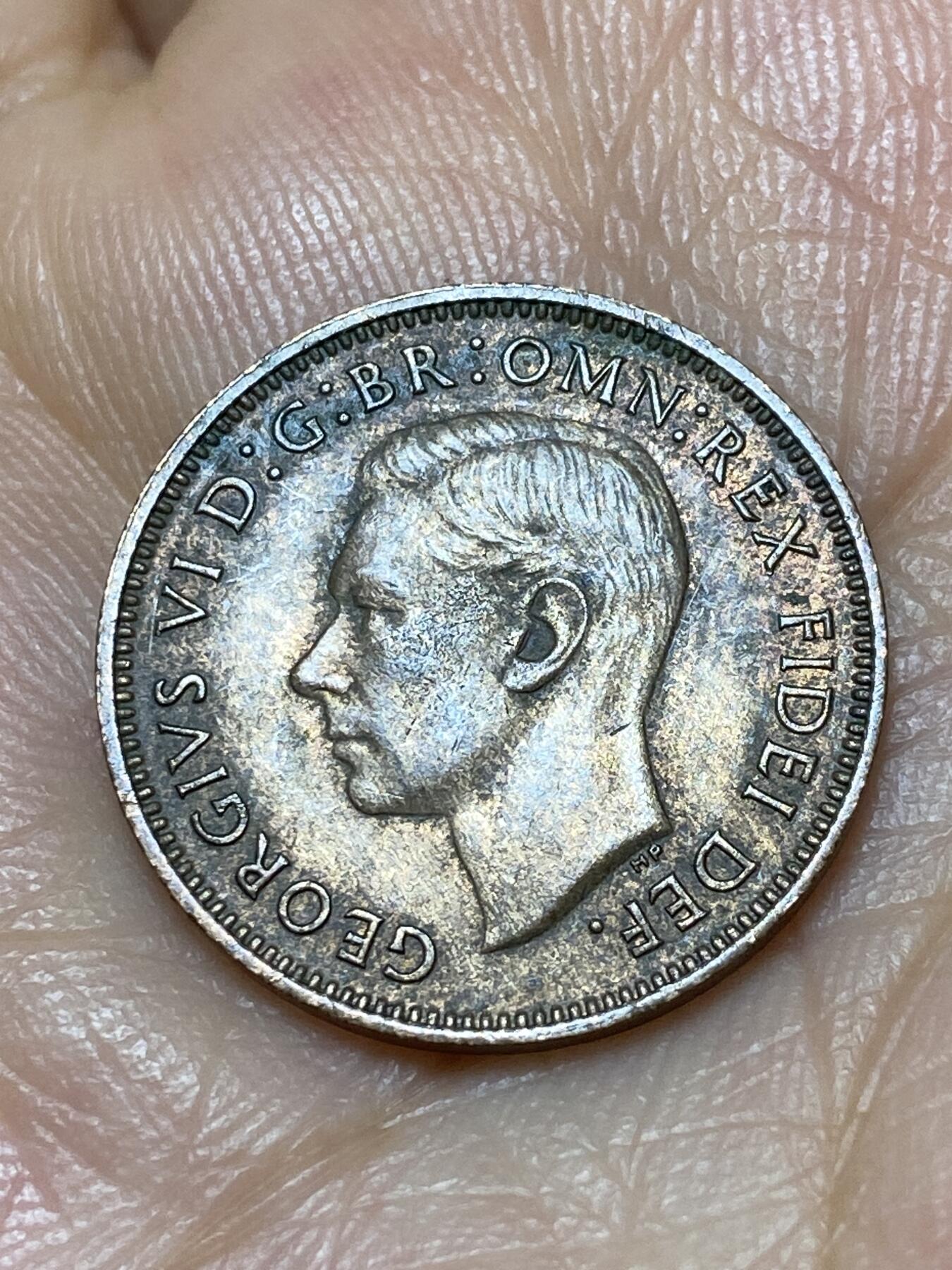 2025年第八十九场(总第一百一十五场）外国好品散币(免佣金) 英国🇬🇧1949年1法新(乔治六世第二版首发年)